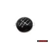 VW Original 5-Vitesses Bouton D’Engrenage Plaquette Embleme - 1K0711144H