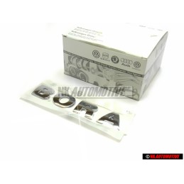 VW Original BORA Arrière Embleme Monogramme Logo Chrome - 1J5853687 739