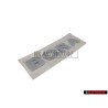 VW Original BORA Arrière Embleme Monogramme Logo Chrome - 1J5853687 739
