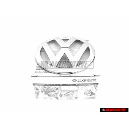 VW Original Avant Embleme Logo Chrome - 5G0853601 2ZZ