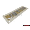 VW Original JETTA Arrière Embleme Monogramme Logo Chrome - 1J5853687A 739