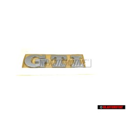 VW Original GTI Arrière Embleme Monogramme Logo Chrome - 6R0853675E 739