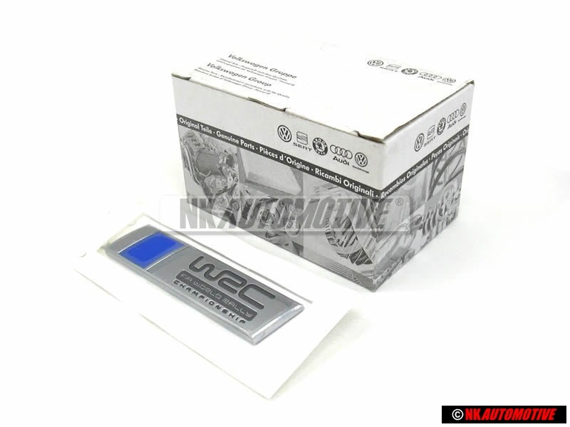VW Original FIA WRC Arrière Embleme Monogramme Logo - 6R0853675R FM8
