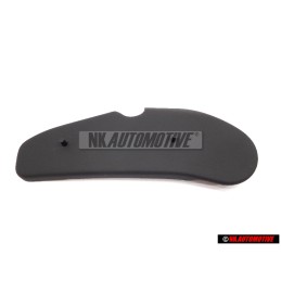 VW Original Revetement Sans Perforation Noir Soft - 1H0881480B C82