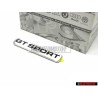 VW Original GT SPORT Côté Embleme Monogramme Logo Argent - 1J0853688 61E