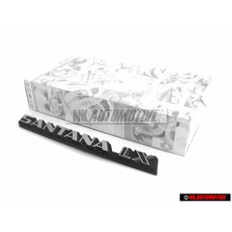 VW Original SANTANA LX Arrière Embleme Monogramme Logo - 327853687C