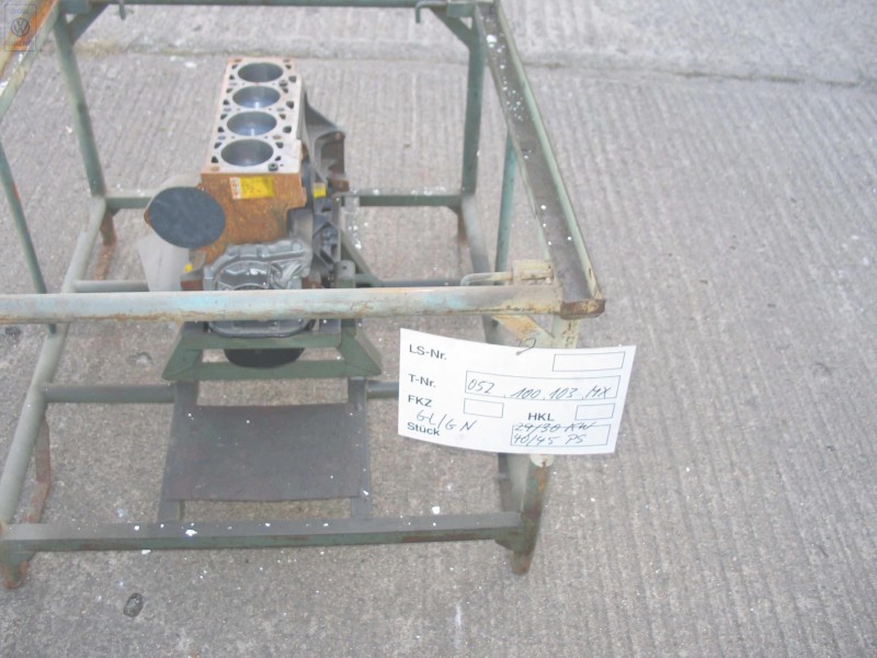 VW Original Moteur Partiel - 052100103MX