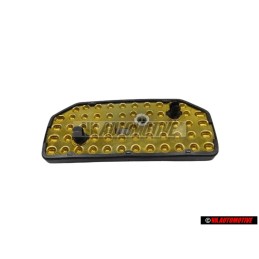 VW Original Capuchon Pour Volant Noir Satine - 871419669 01C