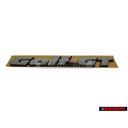 VW Original GOLF GT Arrière Embleme Monogramme Logo Chrome - 1H6853687ACZ10