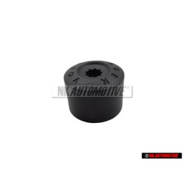 VW Original Capuchon De Boulon De Roue Noir Satine - 1K0601173A 9B9