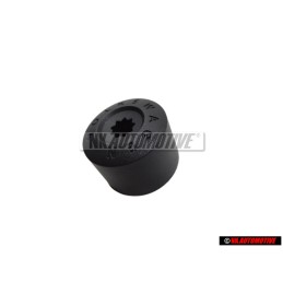 VW Original Capuchon De Boulon De Roue Noir Satine - 1K0601173A 9B9
