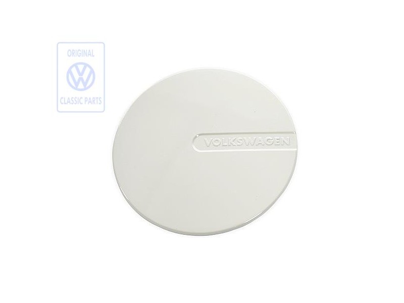 VW Original Enjoliveur De Roue Blanc Alpin - 191601149C 90E
