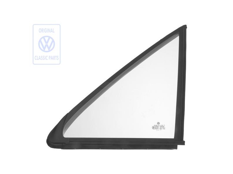 VW Original Vitre De Porte Fixe Avec Etancheite - 191845241A