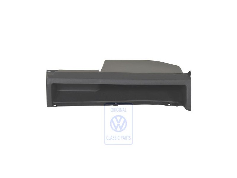 VW Original Vide-Poches Noir Satine - 191857924 LN8