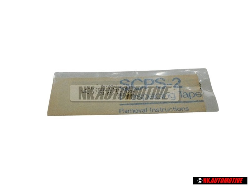 VW Original Inscription Sur Film Noir Satine/Argent Titane - 165853750B TB1