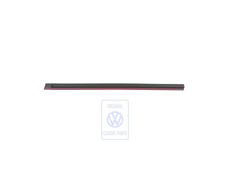 VW Original Baguette Protect. Pour Portes Noir Satine - 167853516 QS2