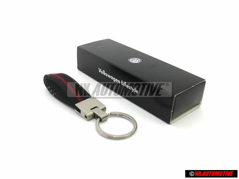 VW Original Porte-Code Noir/Rouge - 1KM087013B 6J1