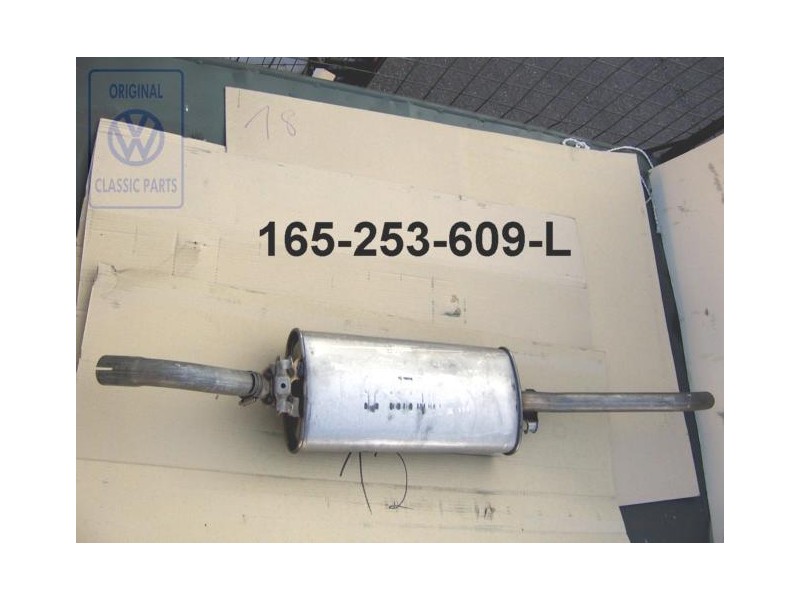 VW Original Silencieux De Sortie - 165253609L