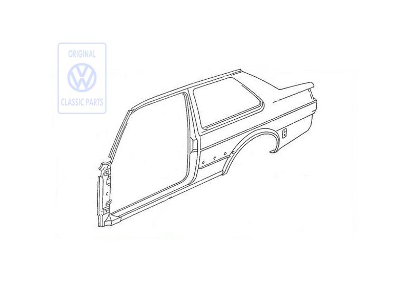 VW Original Panneau Lat. 