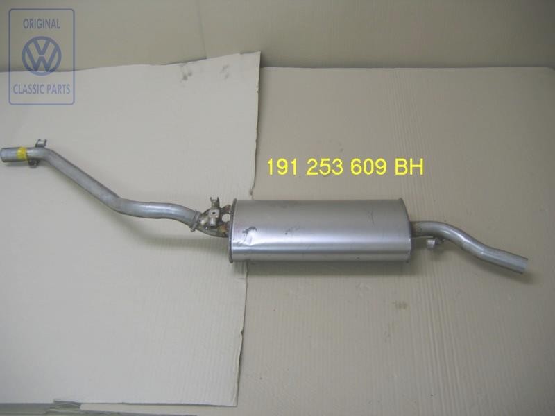 VW Original Silencieux De Sortie - 191253609BH