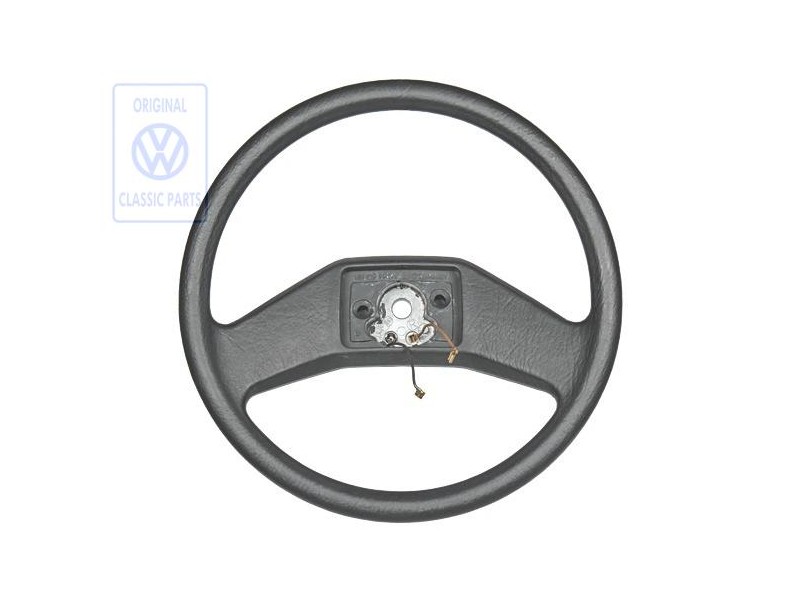 VW Original Volant De Direction Noir Satine - 191419091A 01C