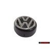 VW Original Arrière Embleme Logo Argent Brossé - 327853601