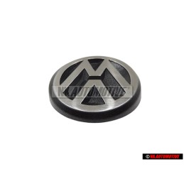 VW Original Arrière Embleme Logo Argent Brossé - 327853601