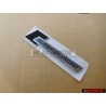 Audi Original SUPERCHARGED Côté Embleme Monogramme Logo Noir Chrome - 4F0853601