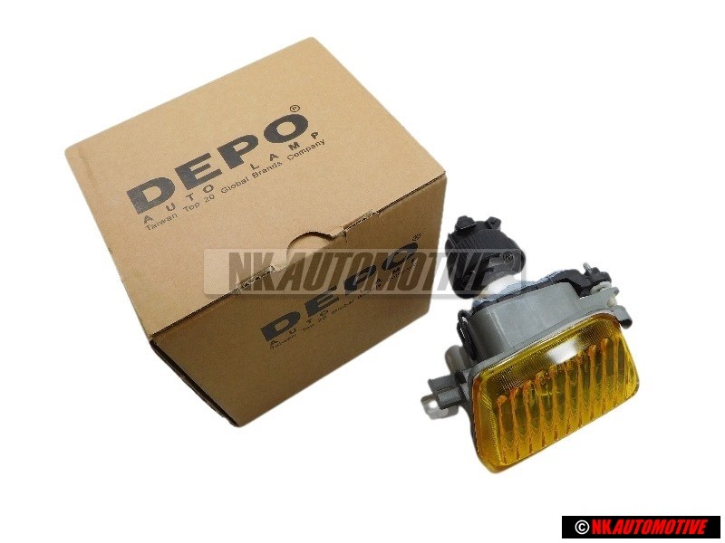DEPO Feux Antibrouillard Halogenes, Eclairage Jaune - 441-2004R-UE-Y