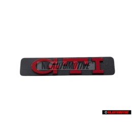 VW Original GTI Côté Embleme Monogramme Logo Rouge - 1H6853714C QN5