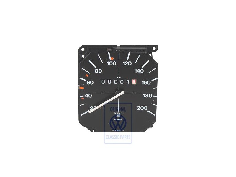 VW Original Tachymetre Sans Compteur Km Journalier - 161957031F