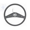 VW Original Volant De Direction Capitonne Noir Satine - 171419655A 01C