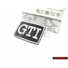 VW Original GTI Côté Embleme Monogramme Logo Argent Brossé - 191853688J GX2