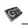 VW Original GTI Côté Embleme Monogramme Logo Argent Brossé - 191853688J GX2