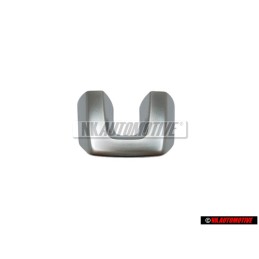 VW Original Volant Plaquette Embleme Logo Aluminiun - 1K8419685 3Q7