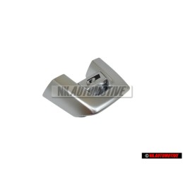 VW Original R Volant Plaquette Embleme Logo Aluminium - 1K8419685B POP