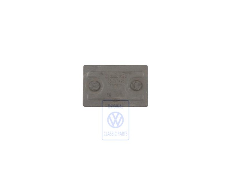 VW Original Plaque De Retenue - 155837425