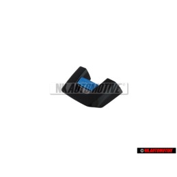 VW Original GTS Volant Plaquette Embleme Logo Noir Aluminium - 1K8419685E AZV