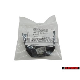 VW Original GTS Volant Plaquette Embleme Logo Noir Aluminium - 1K8419685E AZV