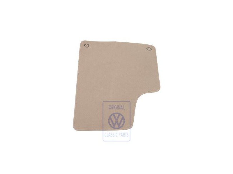 VW Original Tapis De Sol Beige Clair - 155863705 6YB