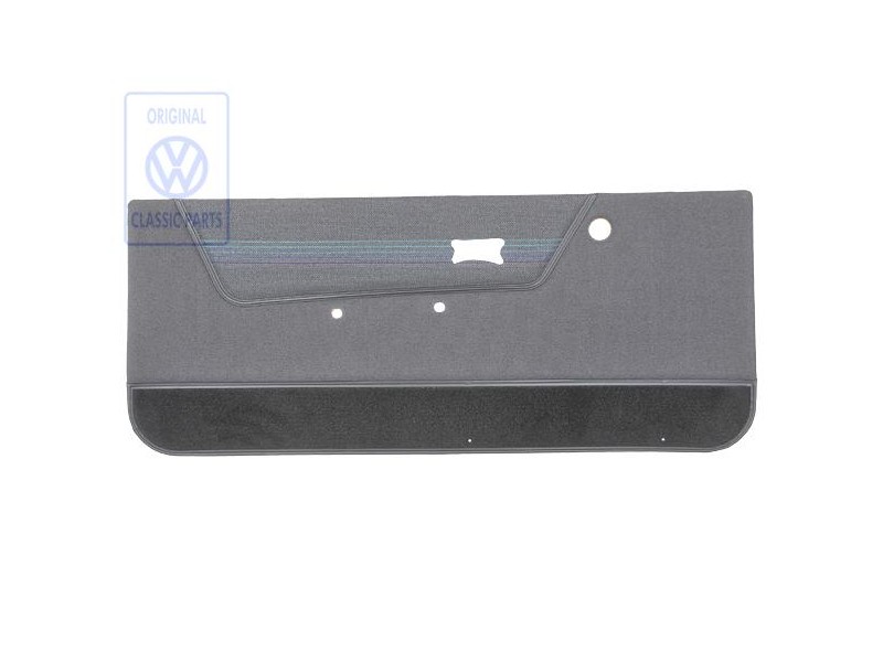 VW Original Garniture De Porte Noir Gris/Bleu/Vert - 155867015CMAYL