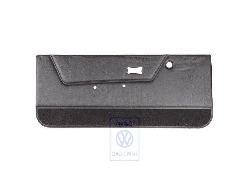 VW Original Revetement Porte (Simili-Cuir) Noir - 155867015DGEA3