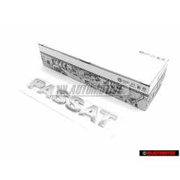 VW Original PASSAT Arrière Embleme Monogramme Logo Chrome - 3B0853687 739