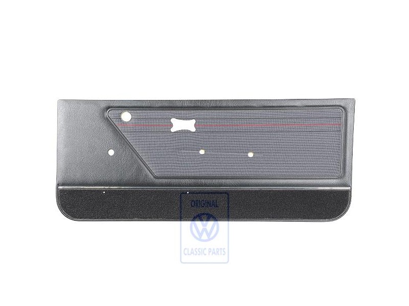 VW Original Garniture De Porte Gris/Rouge/Noir - 155867016ANWP8
