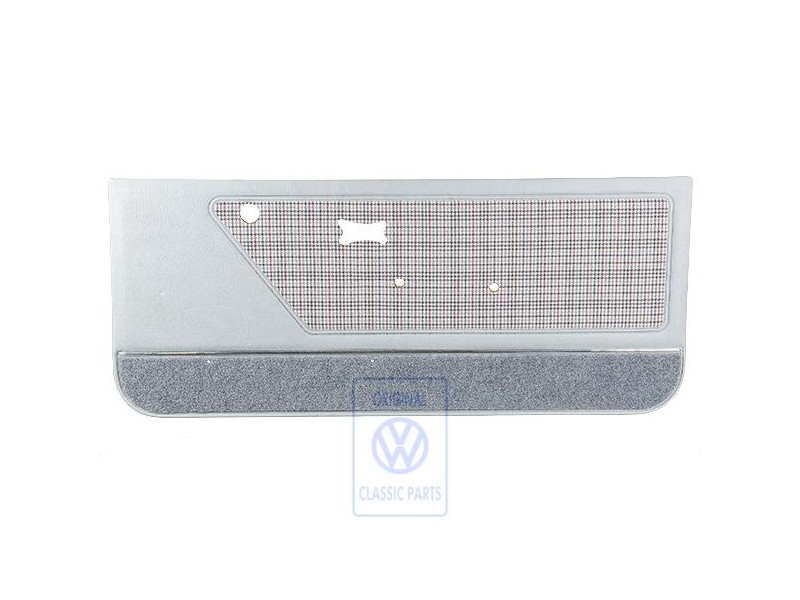 VW Original Garniture De Porte (Tissu) Gris Pigeon - 155867016AQWP6