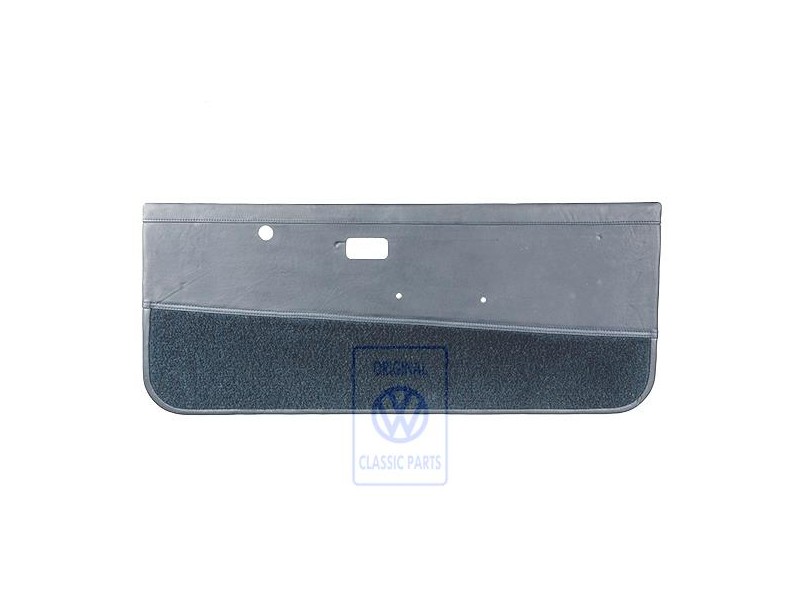 VW Original Revetement De Porte (Cuir) Bleu Mauritius - 155867016BCSW6