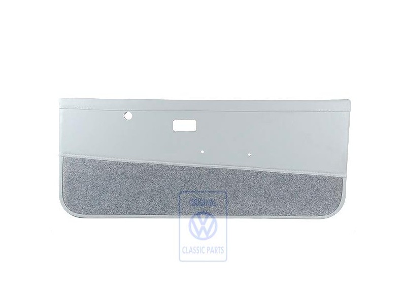 VW Original Revetement De Porte (Cuir) Gris Pigeon - 155867016BCSW7