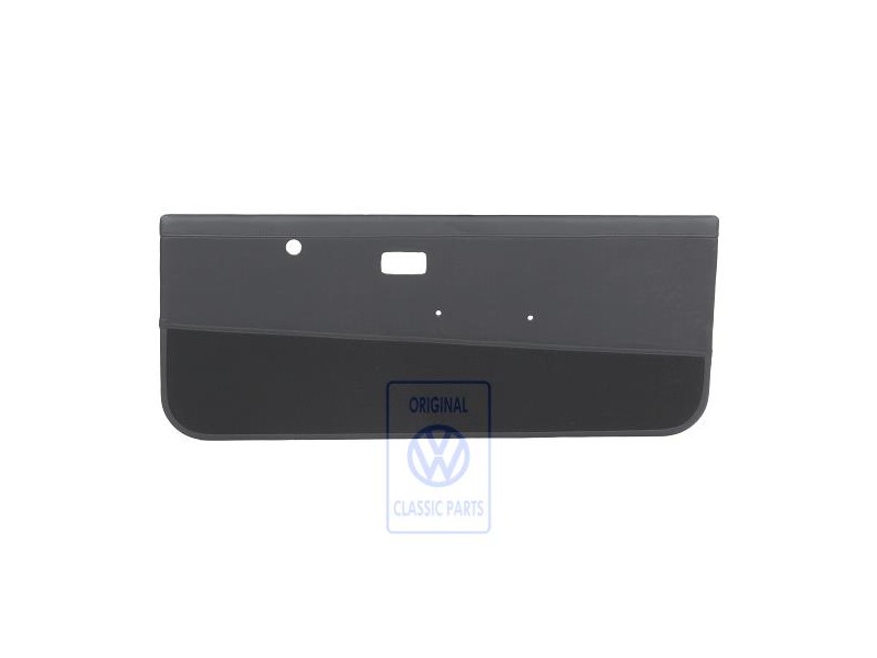 VW Original Revetement De Porte (Cuir) Noir - 155867016BCXV6