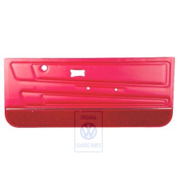 VW Original Revetement Porte (Simili-Cuir) Rouge Chemienee - 155867016BGWP4