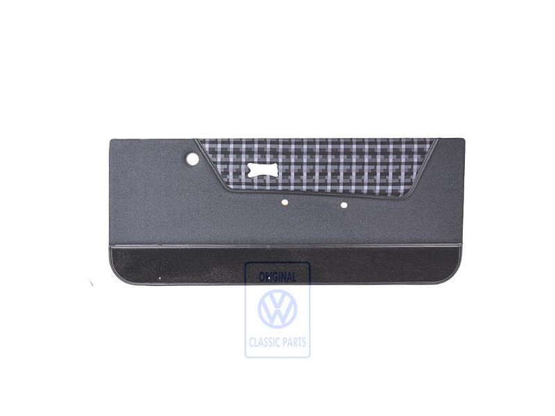 VW Original Garniture De Porte (Tissu) Noir - 155867016CLAYT